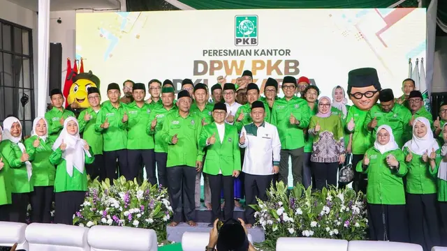 Cak Imin meresmikan markas baru Dewan Pimpinan Wilayah (DPW) PKB DKI Jakarta di Jalan Perintis Kemerdekaan No. 1, Jakarta Timur, Minggu (8/3/2026) malam.