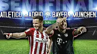 Semifinal Liga Champions Atletico Madrid vs Bayern Munchen (Bola.com/Samsul Hadi)