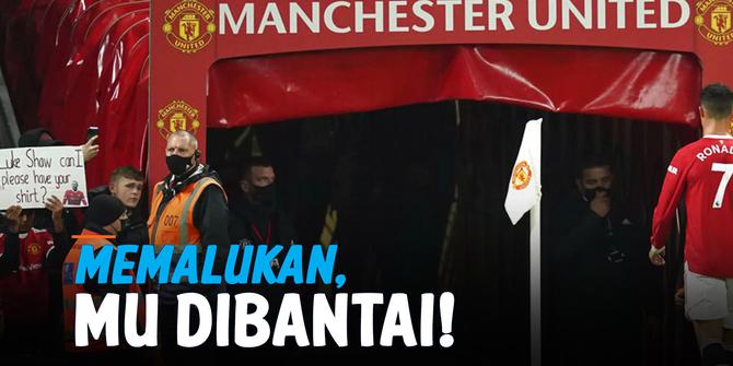 VIDEO: Kalah Telak, Manchester United Dibantai Liverpool 0-5