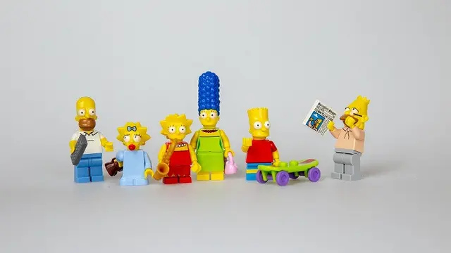 Ilustrasi serial komedi kartun The Simpsons