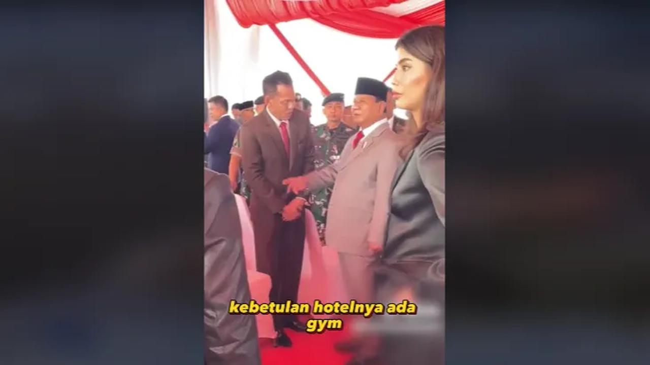 Ia pun memutuskan untuk pergi ke tempat gym yang tersedia di dalam hotel. Sungguh mengejutkan, Deddy melihat ajudan Prabowo ketika membuka pintu gym.