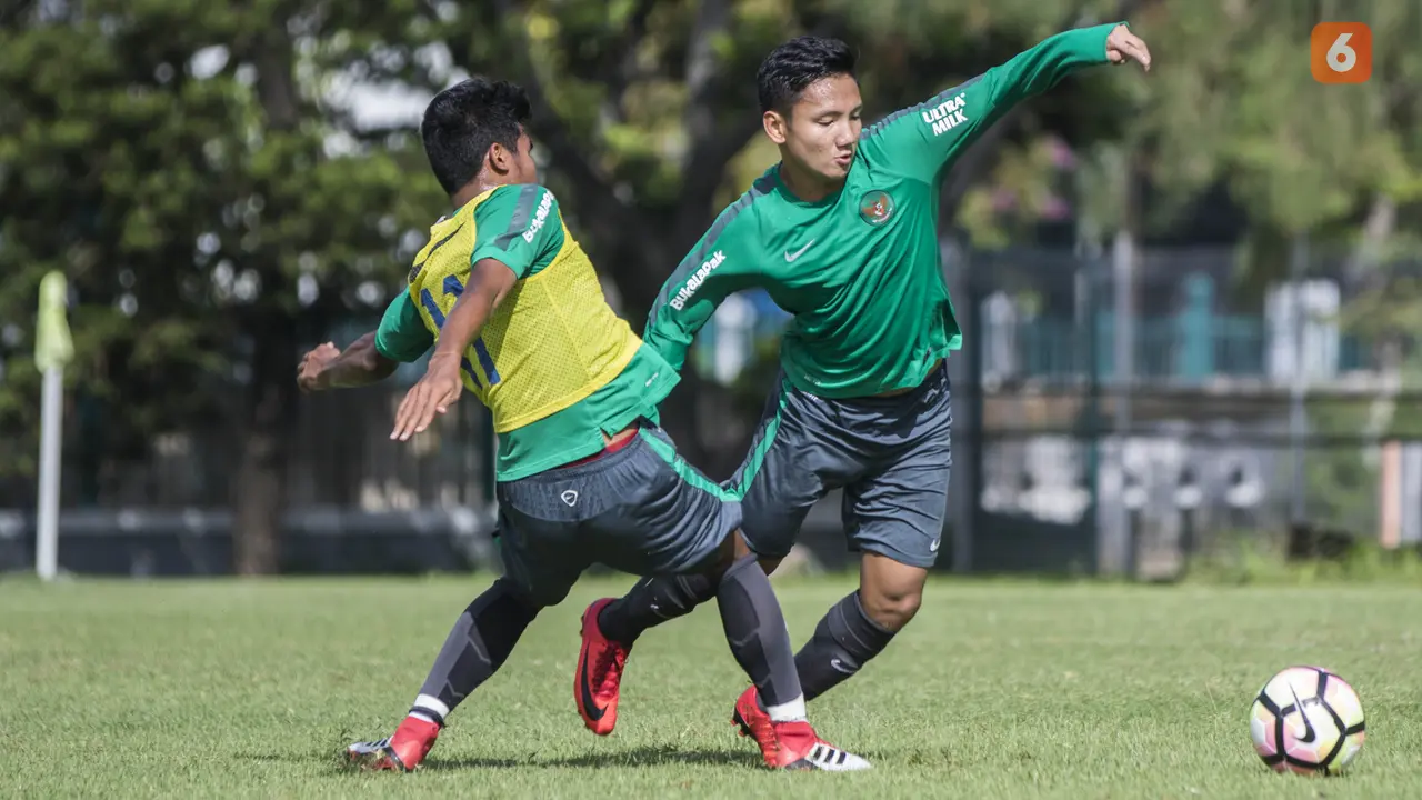 Latihan Timnas Indonesia U-19