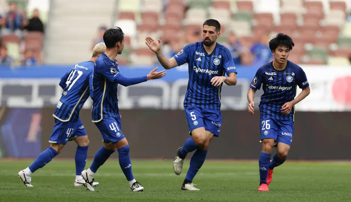 Pada pekan terakhir, ada tiga tim yang secara matematis masih punya kans menjadi kampiun J1 League 2024. (Dok. J.League)