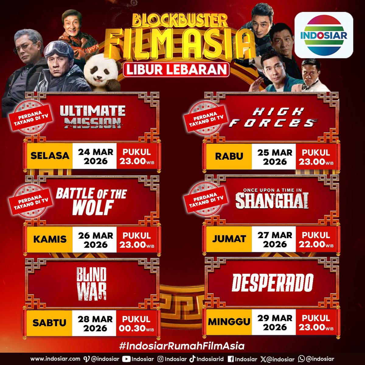 Deretan Tayangan Spesial INDOSIAR Sambut Lebaran