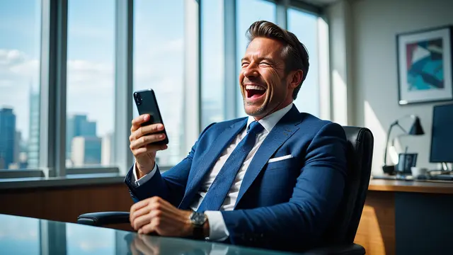 Laughing