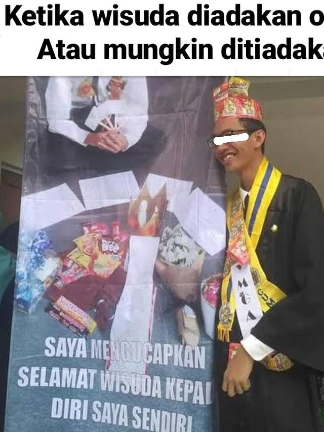 7 Meme Wisuda Saat Pandemi Virus Corona Ini Bikin Sedih
