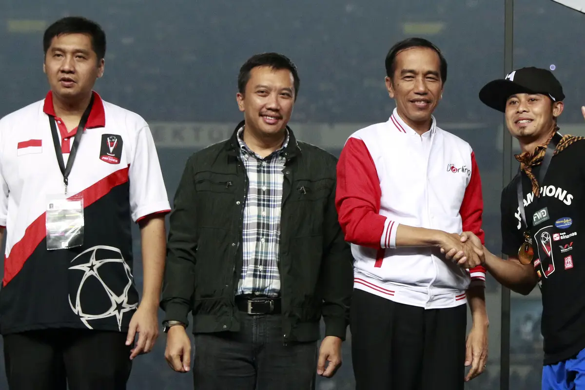 Panggung juara Piala Presiden (Liputan6.com)