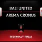 Piala Presiden 2015, Bali United vs Arema Cronus (Liputan6.com/Yoshiro) 