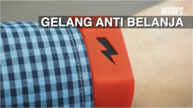 Gelang elektrik bernama Pavlok ini dapat dihubungan ke akun bank dan akan langsung menyetrum pergelangan tangan saat belanja berlebihan.