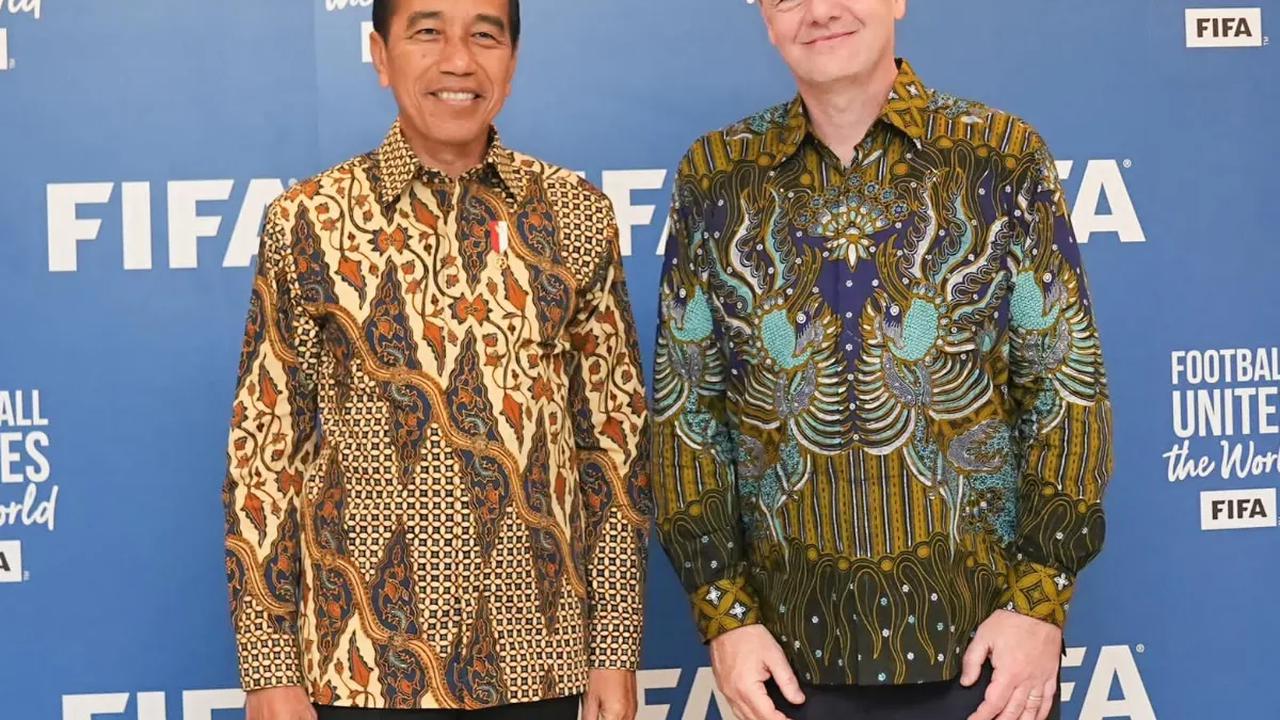 FOTO: Presiden Jokowi Resmikan Kantor FIFA di Jakarta