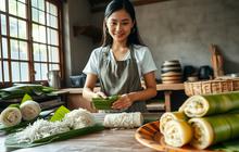 Cara Membuat Lontong Daun yang Lezat dan Praktis