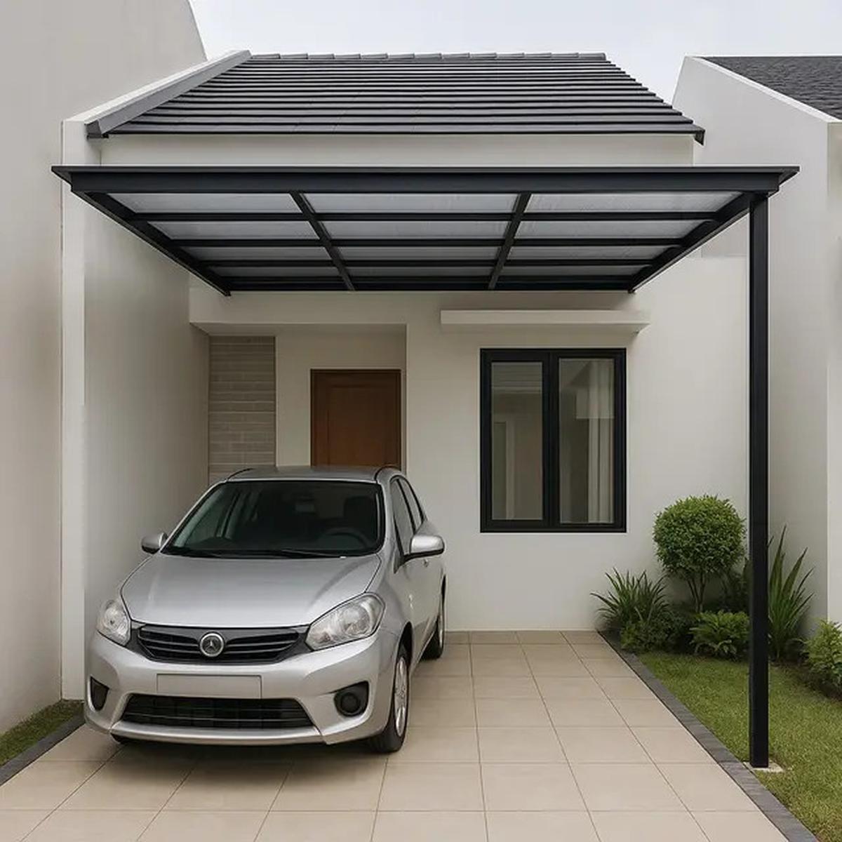 7 Inspirasi Model Garasi Minimalis Kecil untuk Rumah Lahan Terbatas
