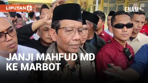 VIDEO: Mahfud MD Janji Bakal Sejahterakan Guru Ngaji dan Marbot
