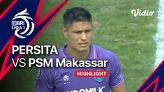 Berita video highlights laga pekan ke-30 BRI Liga 1 2022/2023 antara Persita Tangerang melawan PSM Makassar yang berakhir dengan skor 0-0, Senin (13/3/2023) sore hari WIB.