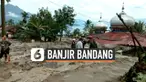Banjir bandang menerjang permukiman di Kecamatan Tanjung Raya, Agam, Sumatera Barat. Menurut keterangan warga banjir bandang terjadi pada Rabu (20/11/2019) malam.