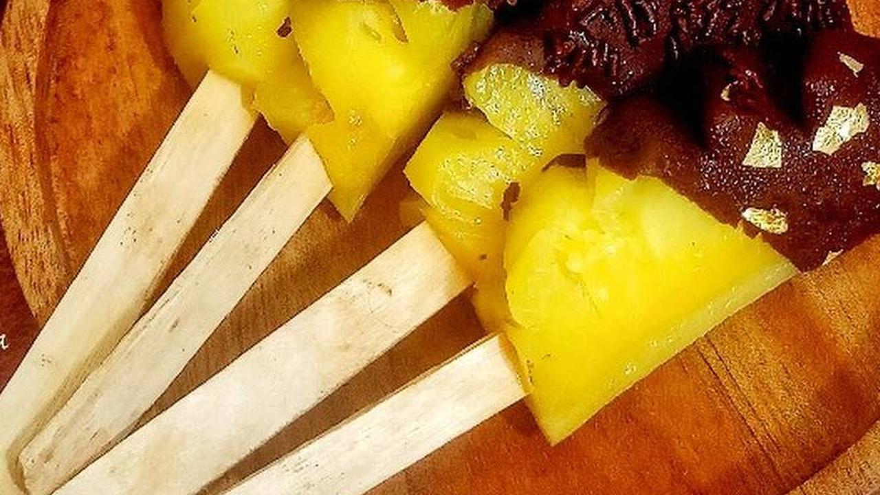 Resep Es Kul-Kul Buah Nanas Strawberry