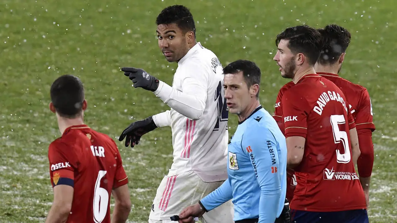 Foto Liga Spanyol: Tertahan di Markas Osasuna, Real Madrid Gagal Puncaki La Liga