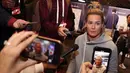 Ashlyn Harris dipanggil bergabung dengan tim nasional sejak 2009, namun baru memulai debut pertamanya pada tahun 2013. Ia merupakan kiper pengganti bagi Hope Solo dan Alyssa Naeher di Timnas AS. ( AFP/Mike Lawrie)