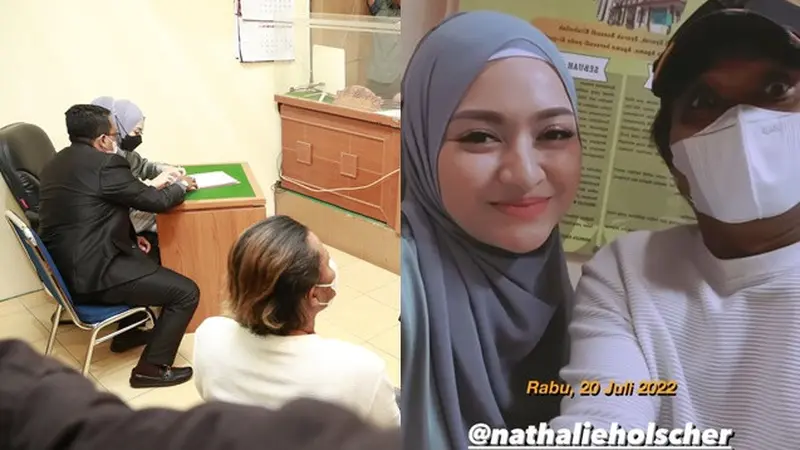 6 Momen Pertemuan Nathalie Holscher dan Sule, Saling Sapa dan Berjabat Tangan