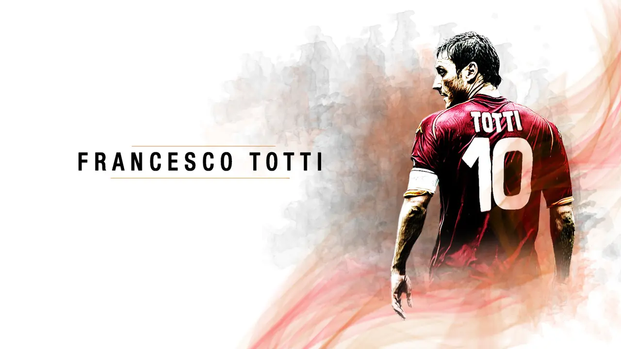 Infografis Totti Pensiun Banner