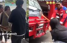 Kocak, Anting Wanita Ini Nyangkut di Kursi Langsung Dievakusi ke Kantor Damkar Alat Pembukanya Bikin Syok