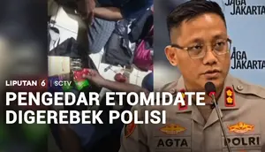Pengedar Etomidate Digerebek Polisi