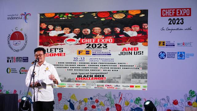 Hadiri ICA Expo 2023, Mentan SYL Ajak Pengusaha Perkuat Sektor Pertanian Indonesia