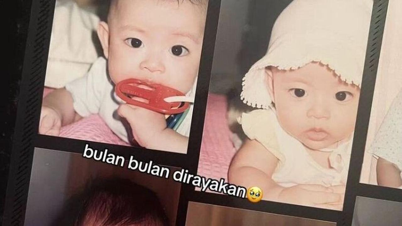Tak hanya setiap tahun, bayi kecil bernama Sophia ini dirayakan setiap bulan. Setiap bulan, pertumbuhan dan perkembangannya selalu diabadikan dalam foto-foto yang kini ia kenang.