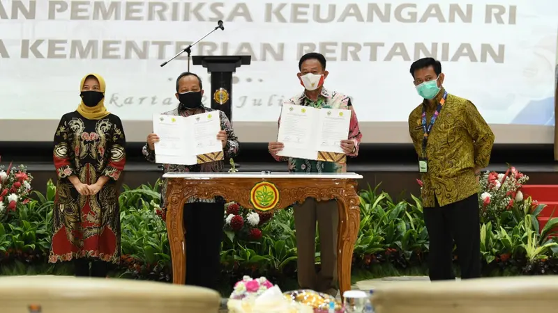 Raih Opini WTP 4 Kali, Kementan Komitmen Jaga Transparansi Pengelolaan Keuangan