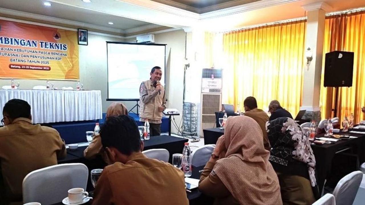 Mengapa Kajian Kebutuhan Pasca-Bencana Sangat Krusial? BPBD Batang Siapkan Rencana Rehabilitasi Berkelanjutan