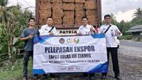 Lembaga Pemasyarakatan Kelas IIB Ciamis kembali mencatatkan ekspor ke-3 produk Coir Net hasil karya Warga Binaan Pemasyarakatan (WBP) ke Korea Selatan (Istimewa)