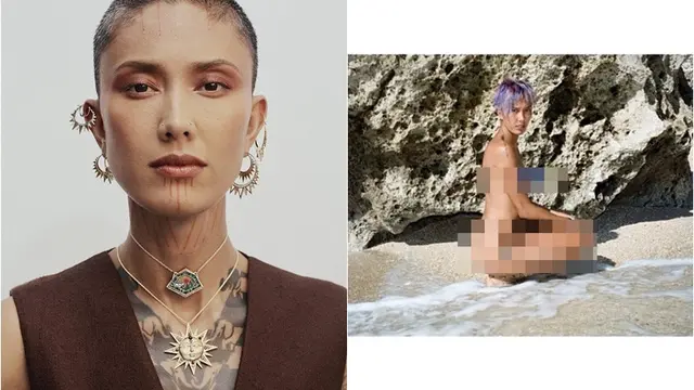 5 seleb Tanah Air yang Foto Tanpa Sehelai Benang