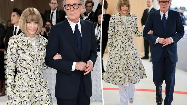 Anna Wintour dan Bill Nighy