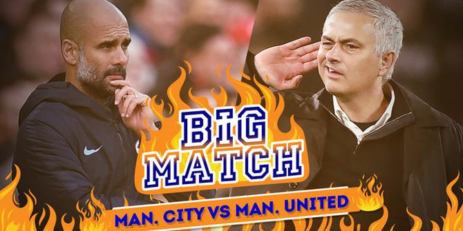 VIDEO: Manchester City Vs Manchester United, Ajang Pembuktian Mourinho dan Guardiola