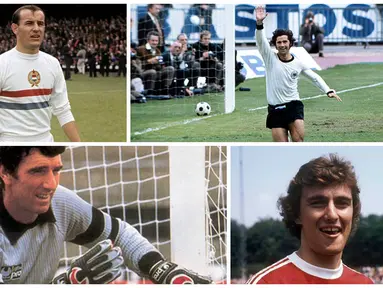 Mulai dari kiper legendaris Italia, Dino Zoff hingga bek tangguh Jerman, Franz Beckenbauer, menjadi bintang-bintang sepak bola Eropa yang pernah mentas di ajang Euro Cup. Berikut 10 bintang dunia yang bersinar pada Piala Eropa periode 1960-1970.