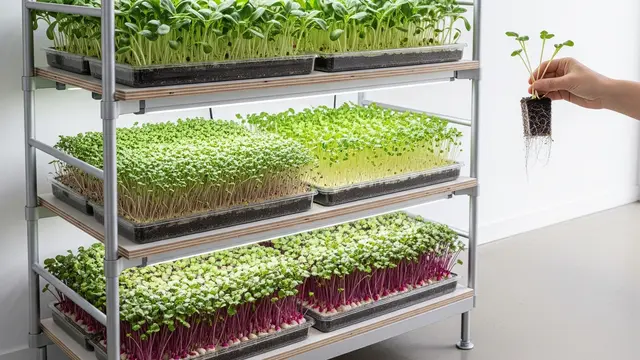 Ide Usaha Tanam Sayur di Lahan 1x3 Meter (Image by Gemini AI)