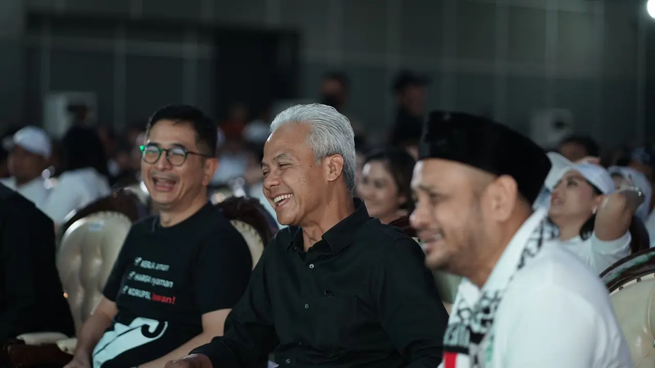 Calon Presiden (Capres) nomor urut 1, Ganjar Pranowo.