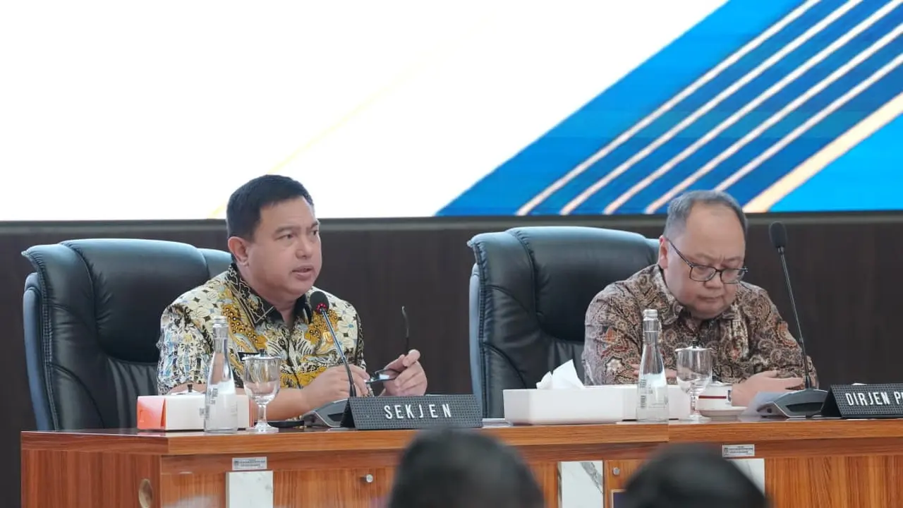 Sekretaris Jenderal (Sekjen) Kementerian Dalam Negeri (Kemendagri) Tomsi Tohir