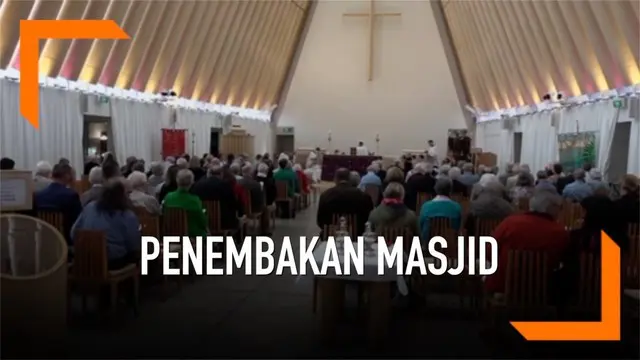 Umat Kristiani di Selandia Baru menggelar doa bersama untuk warga muslim yang menjadi korban penembakan di kota Christchurch.