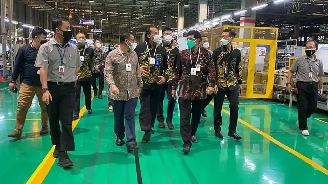 PT Sharp Electronics Indonesia memulai membangun pabrik Air Conditioner (AC) di Indonesia. Pabrik ini akan menjadi basis produksi dan ekspor untuk negara di ASEAN. (Dok Sharp Indonesia)