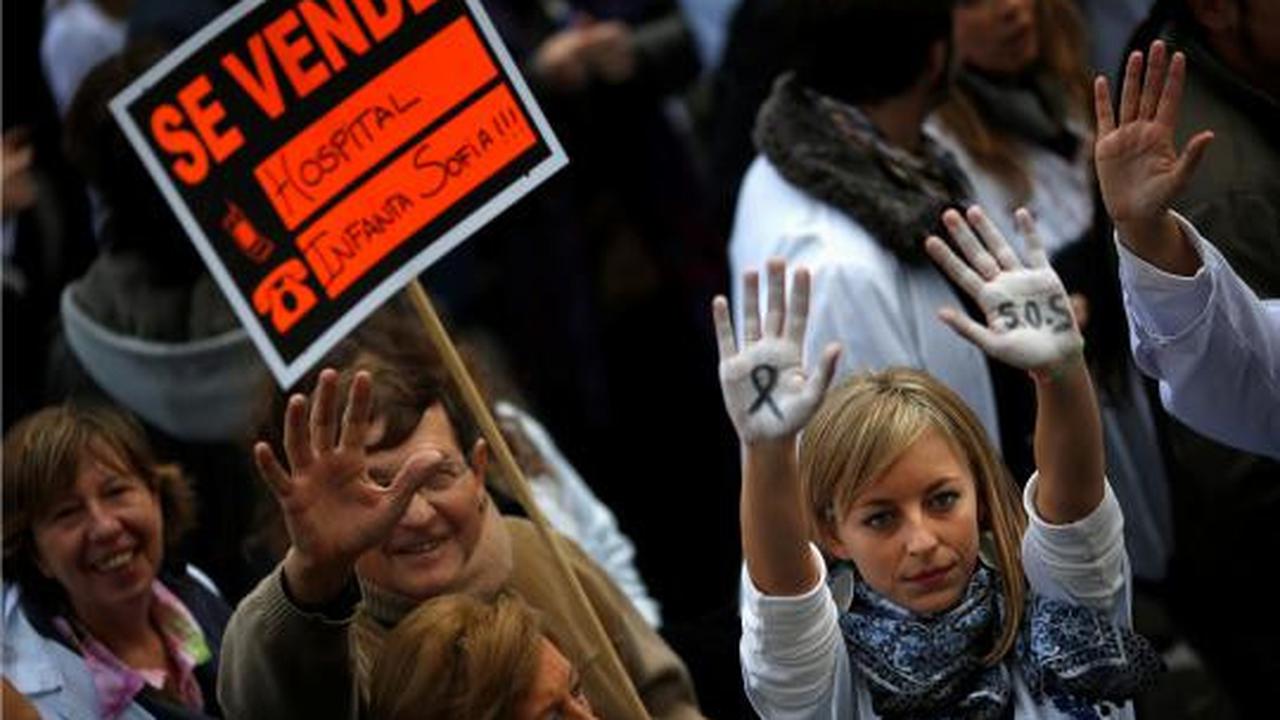 Kecewa terhadap kebijakan pemerintah, ribuan warga Spanyol demo
