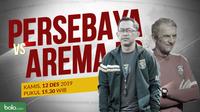 Shopee Liga 1 2019: Persebaya Surabaya vs Arema FC. (Bola.com/Dody Iryawan)