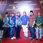 Partai Gelora saat mendaftarkan caleg ke KPU Jatim. (Istimewa)