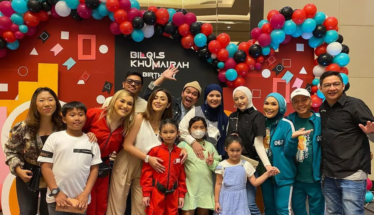 Ultah anak Ayu Ting TIng ke-8 (Instagram/ayutingting92)