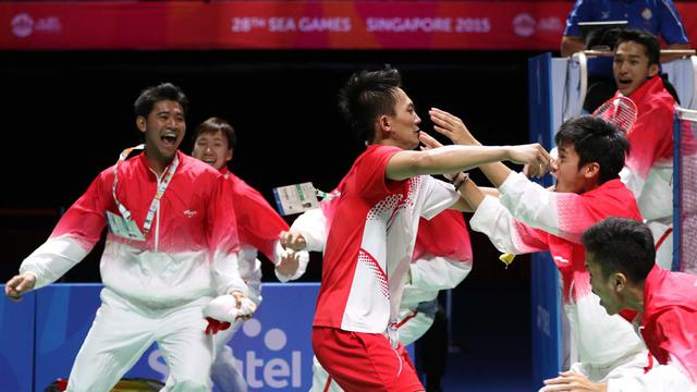 Tim Bulutangkis Putra SEA Games 2015