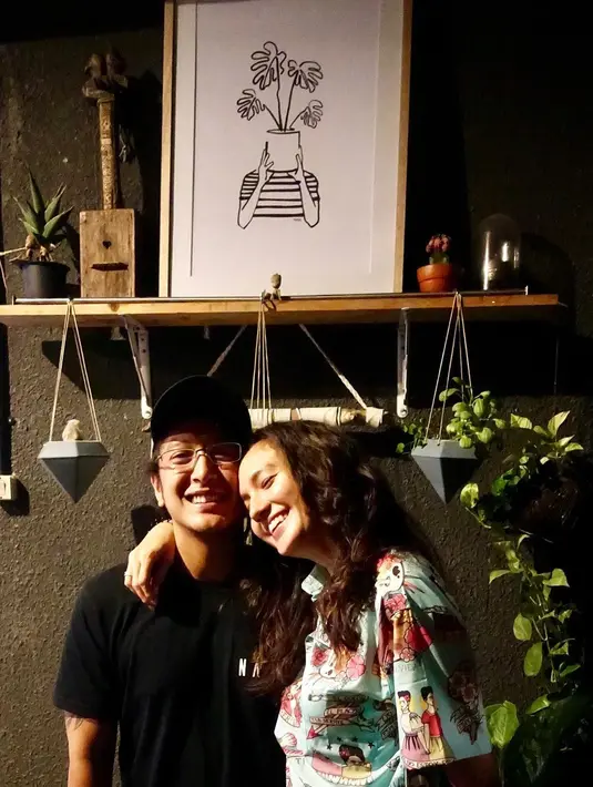 Nadine Chandrawinata dan Dimas Anggara (Instagram/dimsanggara)