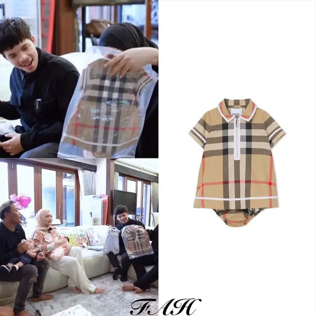 Dikunjungi Banyak Artis, Ameena Atta, Anak Aurel Hermansyah Dapat Banyak Barang Fashion Branded