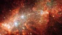 Starburst di galaksi selain Bima Sakti ( ESA, NASA, P. Anders (Göttingen Univ.) et al.)