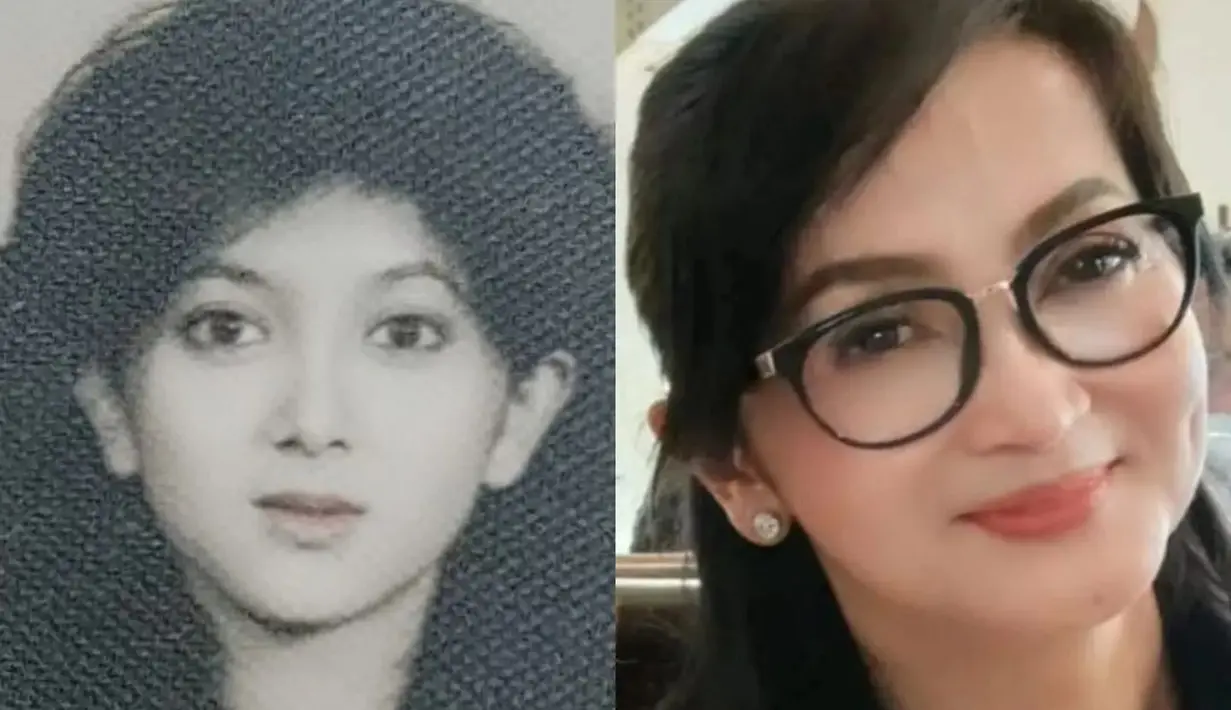 Berikut beberapa potret jadul saat masih remaja. Seperti dalam potret berikut, Anna mengkolase potret saat SMA dan juga masa kini. Paras cantiknya seakan tak pernah luntur. [Instagram/annamarten8]