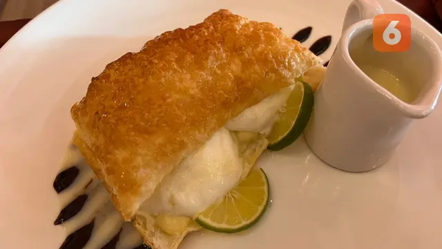 Manis Legit Durian Musang King Berpadu Keju Mozarella dalam Menu Pizza. (Dok: Liputan6.com dyah pamela)
